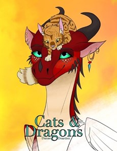 Cats and Dragons - Coloring book for any cat and dragon lovers!