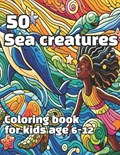 50 Sea creatures Coloring Book | Wondong Min | 