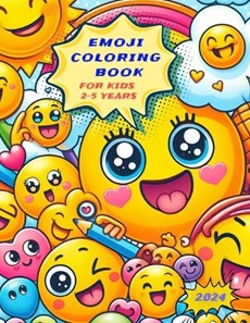 Emoji coloring book for kids