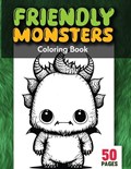 Friendly Monsters Coloring Book | Spirit Inc ; Luna Doodle | 