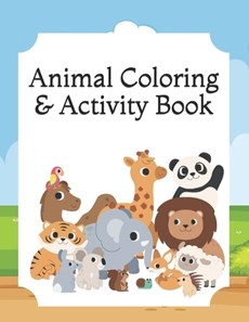 Animal Coloring & Activity Book