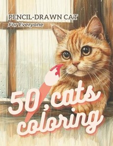 50 cats coloring