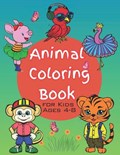 Animal Coloring Book for Kids Ages 4-8 | Edie Fraley | 