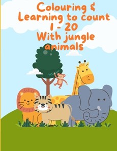 Learning to count 1 to 20 with jungle animals