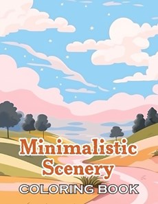 Minimalistic Scenery Coloring Book