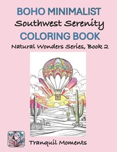 Southwest Serenity BOHO Minimalist Coloring Book