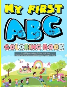 My First ABC Coloring Book for Toddlers (Alphabets - A to Z)