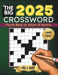 The Big Crossword Puzzle Book for Adults and Seniors