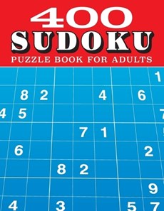 400 Sudoku Puzzle Book for Adults