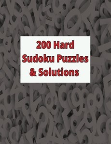 200 Hard Sudoku Puzzles & Solutions