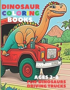 Dinosaur Coloring Books ages 2-8