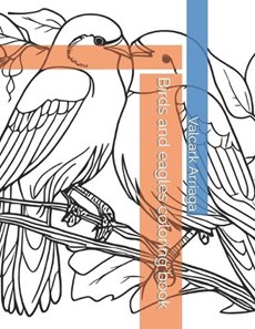 Birds and eagles coloring book