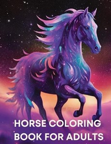 Horse Coloring Book for Adults: Awesome Large Coloring Pages for Adults