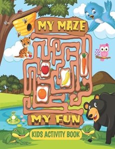 My Maze My Fun Kids Activity Book