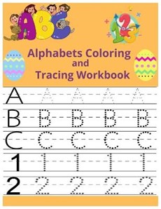 Alphabets Coloring and Tracing workbook