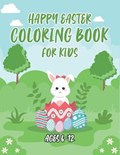 Happy Easter Coloring Book For Kids Ages 6-12 | Sarker Books | 