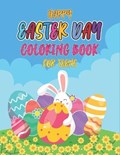 Happy easter day coloring book for teens | Sarker Books | 