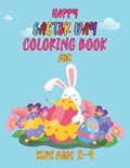 Happy easter day coloring book for kids ages 2-9 | Sarker Books | 