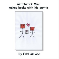 Matchstick Mini makes books with his auntie