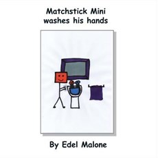 Matchstick Mini washes his hands