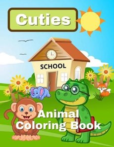 Cuties Animal Coloring Book
