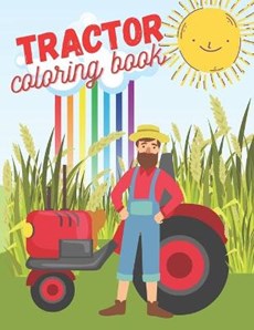 Tractor Coloring Book.