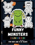 Funny Monsters Colouring Book For Kids Age 5-12 | Virgilio Bosque | 