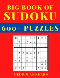Big Book of Sudoku - Medium and Hard