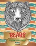 Mandala Coloring Therapy Book - Animals - Bears | Mariel Bargiano | 