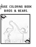 Huge coloring book birds & Bears. | Omer Dahan Psyd | 