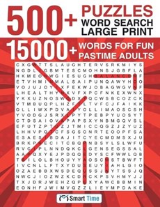 500+ Puzzles Word Search Large Print