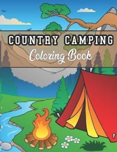 Country Camping Coloring Book