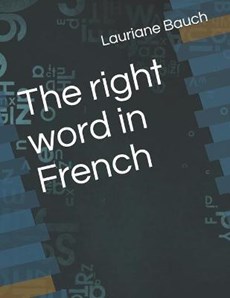 The right word in French