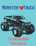 Monster Truck Coloring Book For kids 3+ | Jad Edition | 