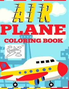 Airplane coloring book