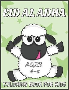 Eid Al Adha Coloring Book For Kids Ages 4-8