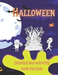 Halloween coloring and activity book for kids | Creative Kid Material | 