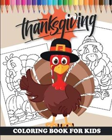 Thanksgiving - Coloring Book for kids