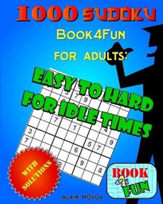 1000 Sudoku The book4Fun for adults