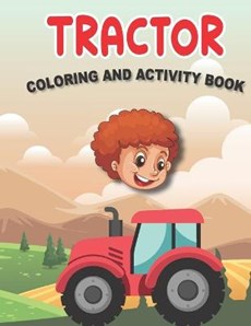 Tractor Coloring and Activity Book