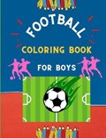 Football coloring book for boys | Abc Publishing House | 