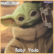 Baby Yoda 2021 Calendar: Official The Child Wall Calendar 2021