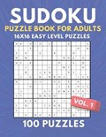 Sudoku - 16x16 Easy Level Puzzle Book For Adults | Print At Home Publications | 