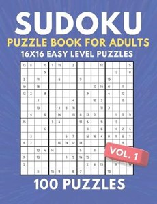 Sudoku - 16x16 Easy Level Puzzle Book For Adults