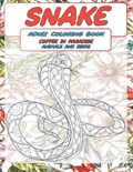 Adult Coloring Book Coffee In Paradise - Animals and Birds - Snake | Gwenda Hodges | 