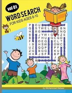 Word Search for Kids Ages 8-10 - Vol 1: Puzzle Activity Workbook for Clever Kids - Large Size Print