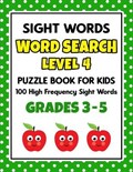 SIGHT WORDS Word Search Puzzle Book For Kids - LEVEL 4 | School at Home Press | 