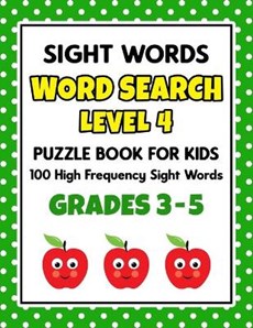 SIGHT WORDS Word Search Puzzle Book For Kids - LEVEL 4