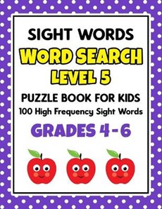 SIGHT WORDS Word Search Puzzle Book For Kids - LEVEL 5