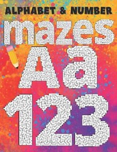 Alphabet and Number Mazes Aa123